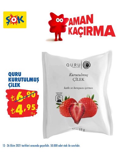 Quru Kurutulmuş Çilek 19 g image