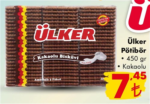 Ülker Pötibör 450 gr Kakaolu image