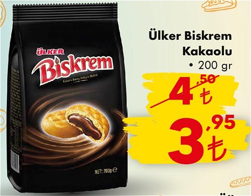 Ülker Biskrem Kakaolu 200 gr image