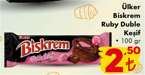 Ülker Biskrem Ruby Duble Keşif 100 gr image