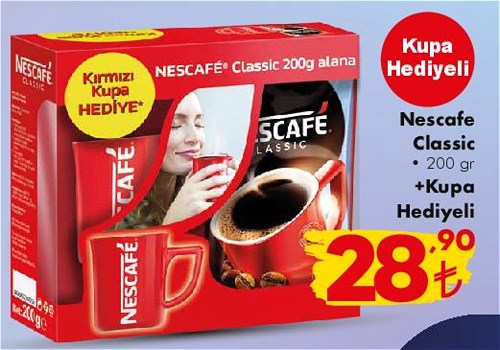 Nescafe Classic 200 gr + Kupa Hediyeli image