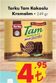 Torku Tam Kakaolu Kremalım 249 gr image