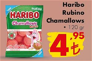 Haribo Rubino Chamallows 120 gr image