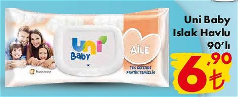 Uni Baby Islak Havlu 90'lı image