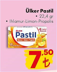 Ülker Pastil 22,4 gr Ihlamur-Limon-Propolis image