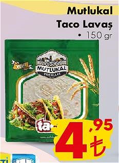 Mutlukal Taco Lavaş 150 gr image