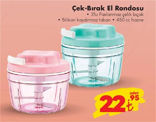 Çek-Bırak El Rondosu 450 cc image