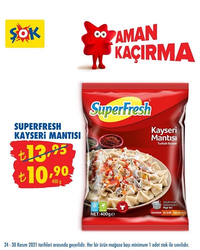 Superfresh Kayseri Mantısı 400 g image