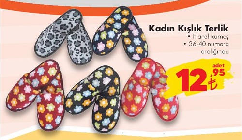 Kadın Kışlık Terlik image