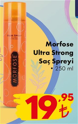 Morfose Ultra Strong Saç Spreyi 250 ml | İndirimde Market