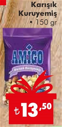 Amigo Karışık Kuruyemiş 150 gr image