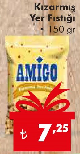 Amigo Kızarmış Yer Fıstığı 150 gr image