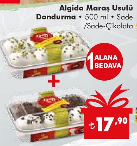 Algida Maraş Usulü Dondurma 500 ml Çeşitleri image