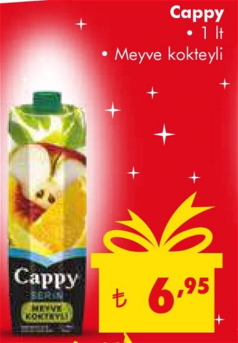 Cappy 1 lt Meyve Kokteyli image