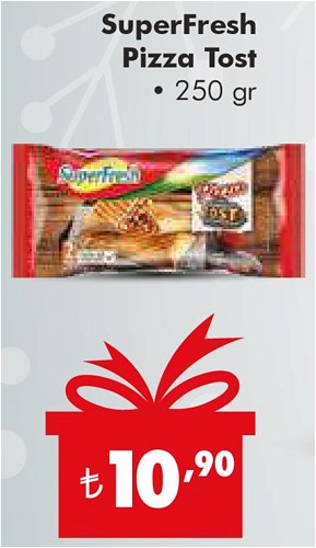 SuperFresh Pizza Tost 250 gr image