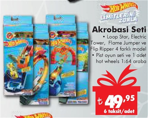 Hot Wheels Limitlerini Zorla Akrobasi Seti image