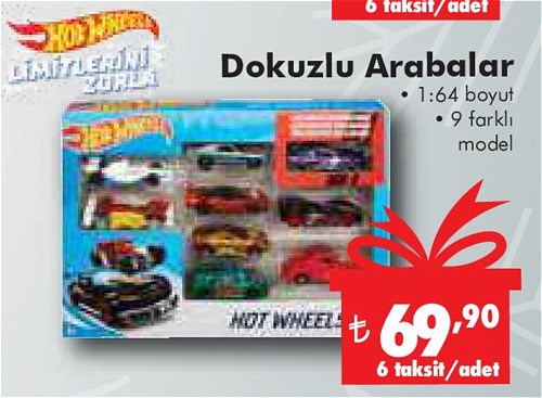 Hot Wheels Limitlerini Zorla Dokuzlu Arabalar image