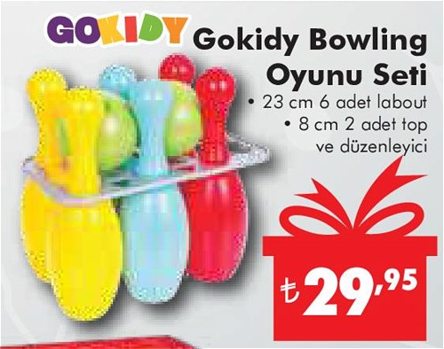 Gokidy Bowling Oyunu Seti image