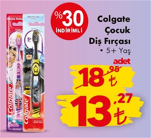 Colgate Çocuk Diş Fırçası 5+ Yaş image