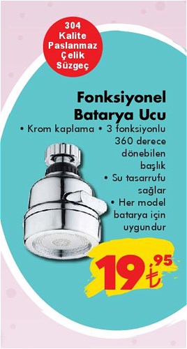 Fonksiyonel Batarya Ucu image