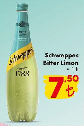 Schweppes Bitter Limon 1 lt image