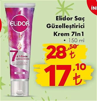 Elidor Saç Güzelleştirici Krem 7ın 1 150 ml image