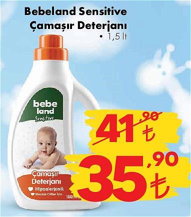 Bebeland Sensitive Çamaşır Deterjanı 1.5 lt image