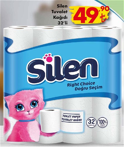 Silen Tuvalet Kağıdı 32'li image