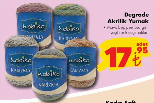 Degrade Akrilik Yumak image
