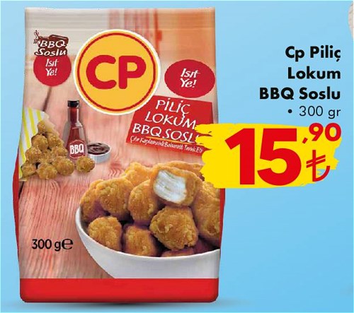 CP Piliç Lokum BBQ Soslu 300 g image