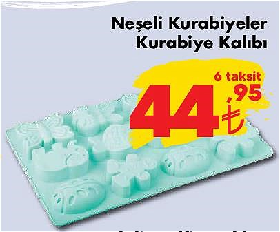 Neşeli Kurabiyeler Kurabiye Kalıbı image