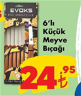 6'lı Küçük Meyve Bıçağı image