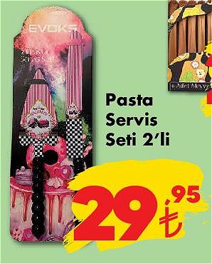 Pasta Servis Seti 2'li image