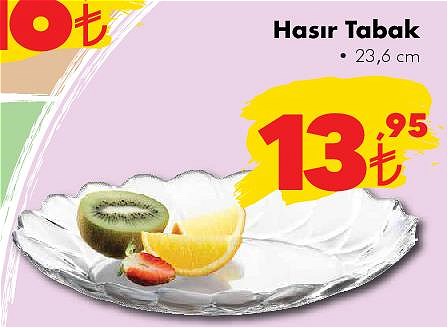 Paşabahçe Hasır Tabak 23.6 cm image