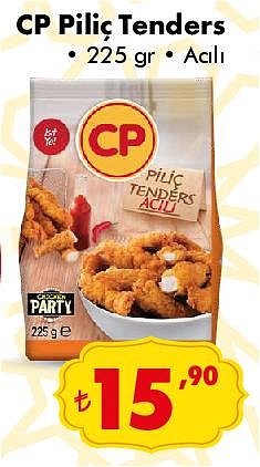 CP Piliç Tenders 225 gr Acılı image