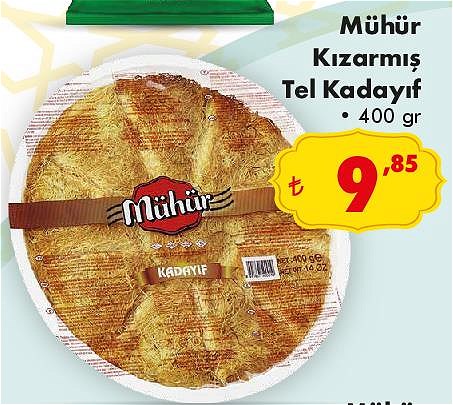 Mühür Kızarmış Tel Kadayıf 400 gr image