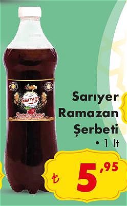 Sarıyer Ramazan Şerbeti 1 lt image