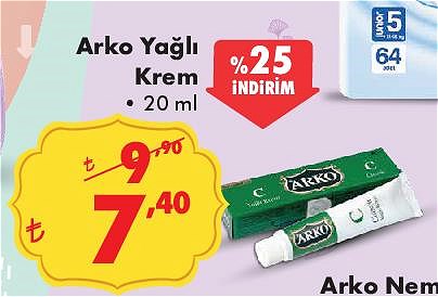 Arko Yağlı Krem 20 ml image