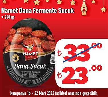 Namet Dana Fermente Sucuk 220 gr image