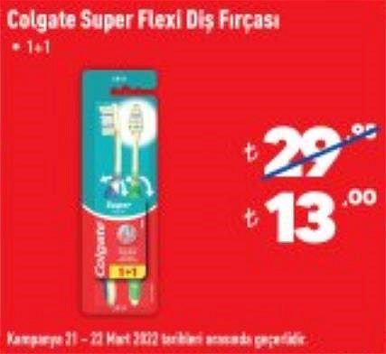 Colgate Super Flexi Diş Fırçası 1+1 image