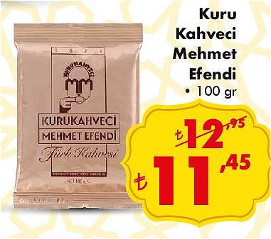 Kuru Kahveci Mehmet Efendi 100 gr image