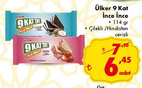 Ülker 9 Kat İnce İnce 114 gr image