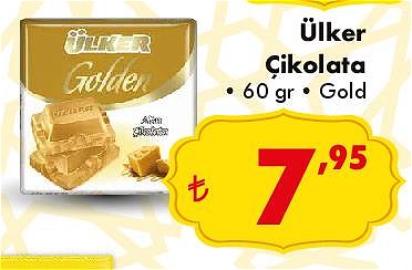 Ülker Çikolata Gold 60 gr image