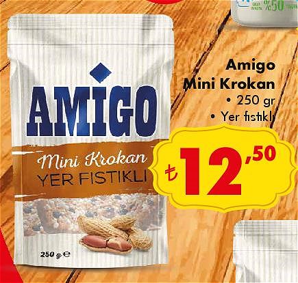 Amigo Mini Krokan 250 gr Yer Fıstıklı image