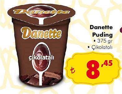 Danette Puding 375 gr Çikolatalı image