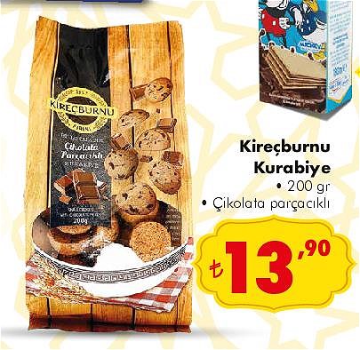 Kireçburnu Kurabiye 200 gr Çikolata Parçacıklı image