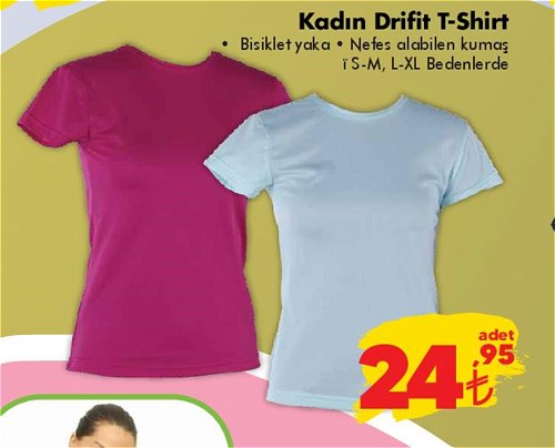 Kadın Drifit T-Shirt image