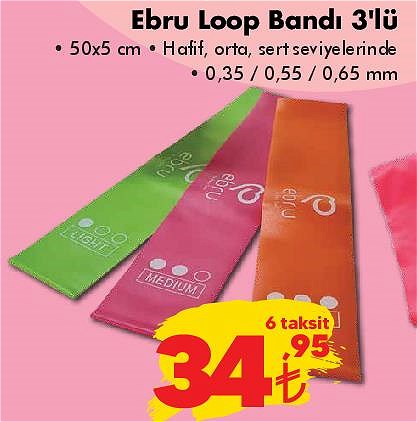 Ebru Loop Bandı 3'lü image