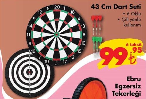 43 cm Dart Seti 6 Oklu image