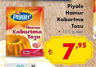 Piyale Hamur Kabartma Tozu 15'li Paket image